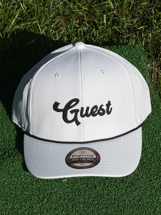 XL GUEST WHITE/BLACK (7 3/4-8)